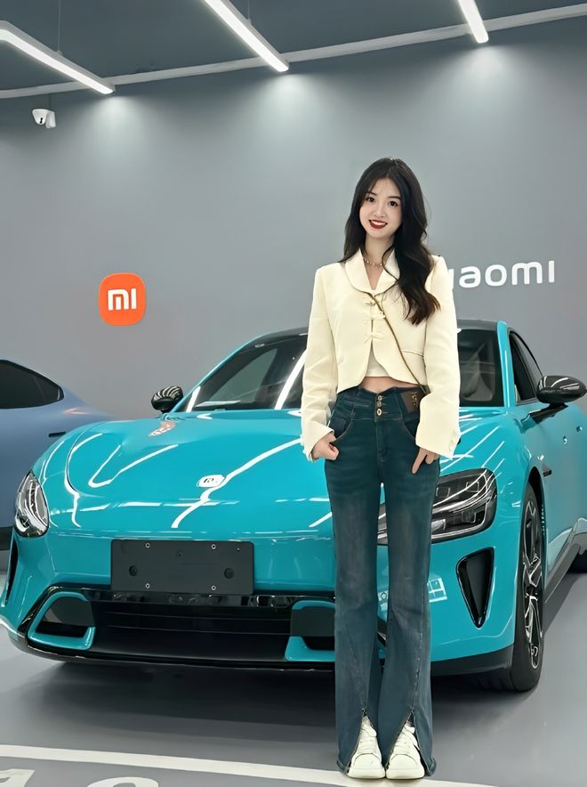 主质量都这么高的吗？仙女也就长这样吧不朽情缘电子游戏小米SU7的美女车(图3)