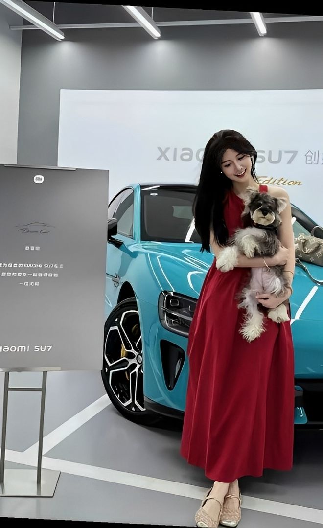 主质量都这么高的吗？仙女也就长这样吧不朽情缘电子游戏小米SU7的美女车